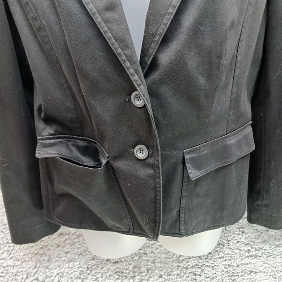 Worthington Stretch Woman's 10 Blazer. Shoulder Pads, 2 Button Front. 80's, Y2K. - Picture 13 of 13